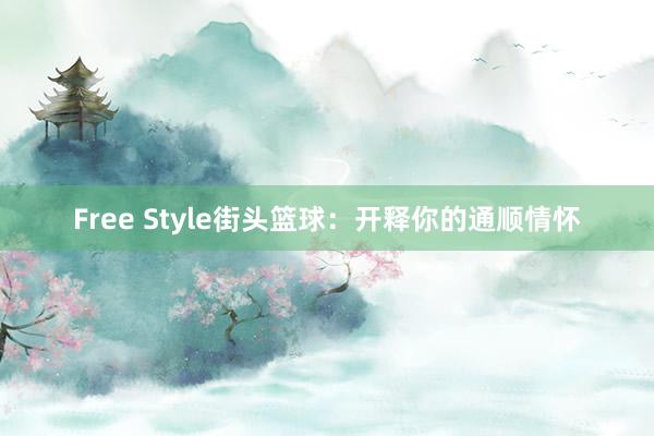 Free Style街头篮球：开释你的通顺情怀